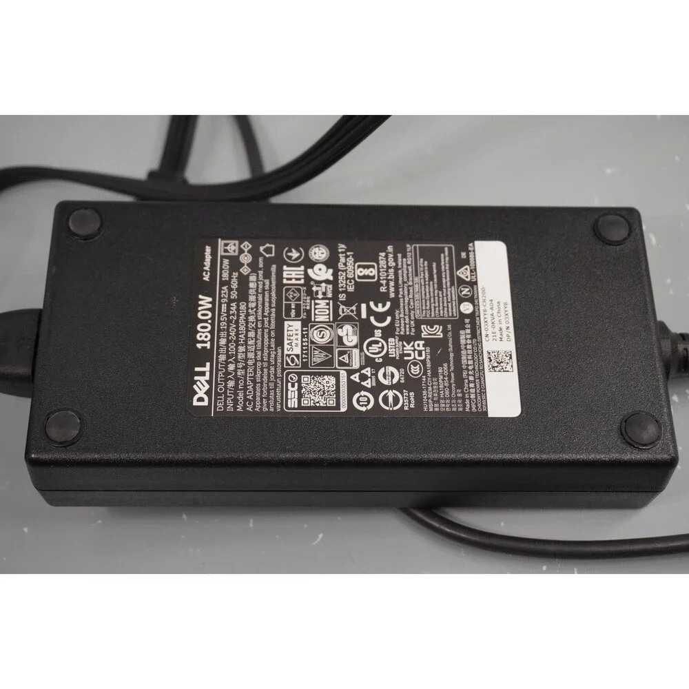 DELL K21A Laptop DUAL Charge DOCKING Station & 180w Power Adapter